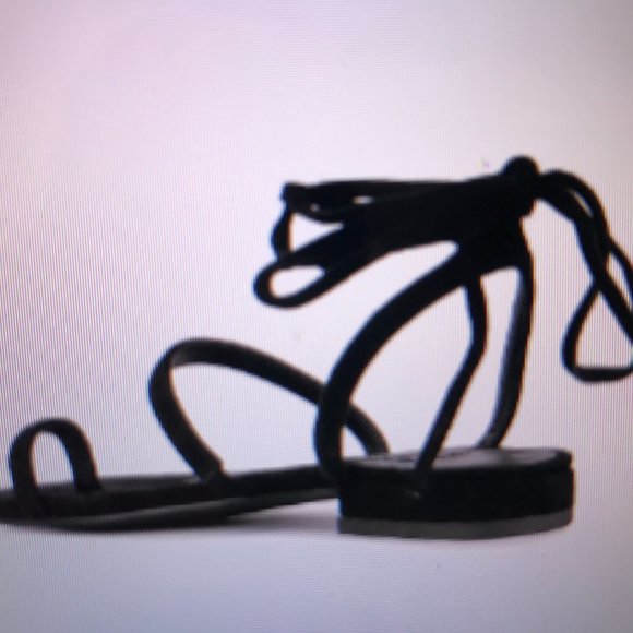 SOLD - Senso - Kally Suede Sandal - Tie Fastening - Picture 8 of 15